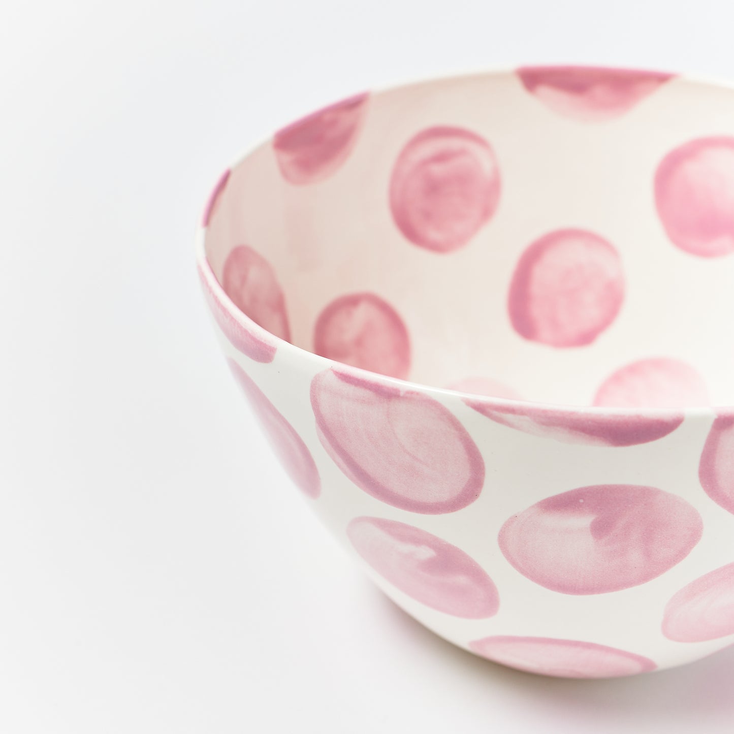 High Bowl: Polka Dot