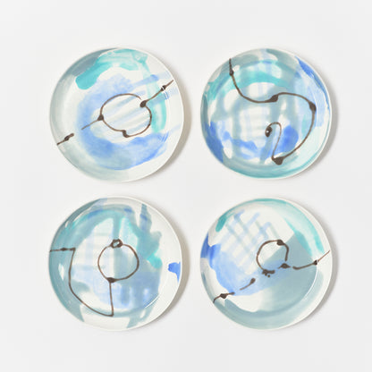 Cookie Plates, Set of 4