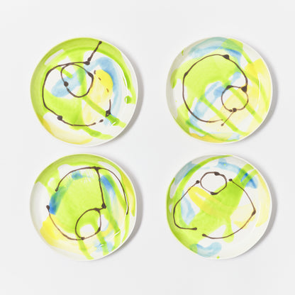 Cookie Plates, Set of 4