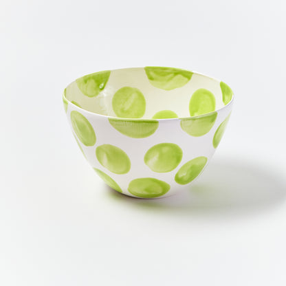 High Bowl: Polka Dot