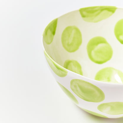 High Bowl: Polka Dot