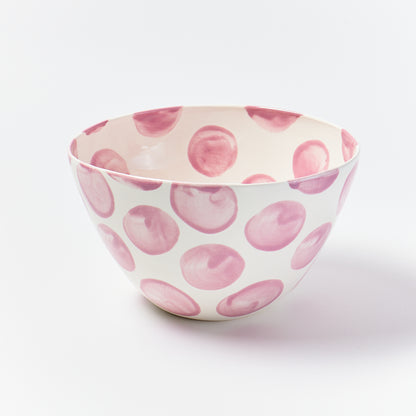 High Bowl: Polka Dot